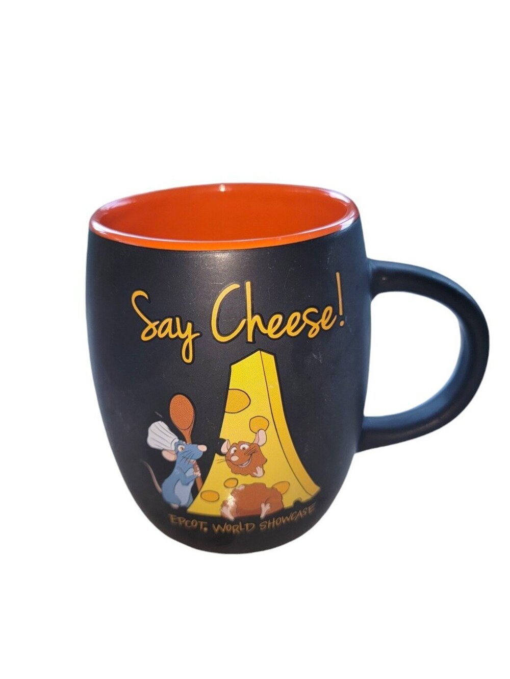 Disney Pixar Ratatouille Say Cheese! Coffee Mug Epcot World Showcase RARE